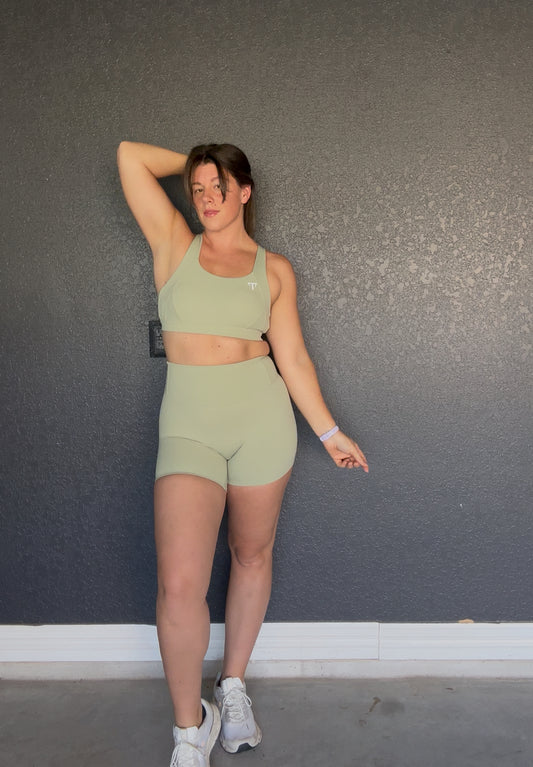 Veluxe Criss-Cross Sports Bra