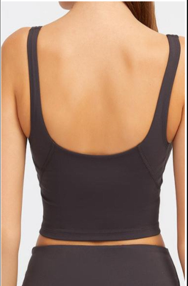 Prevail Cropped Cami Bra